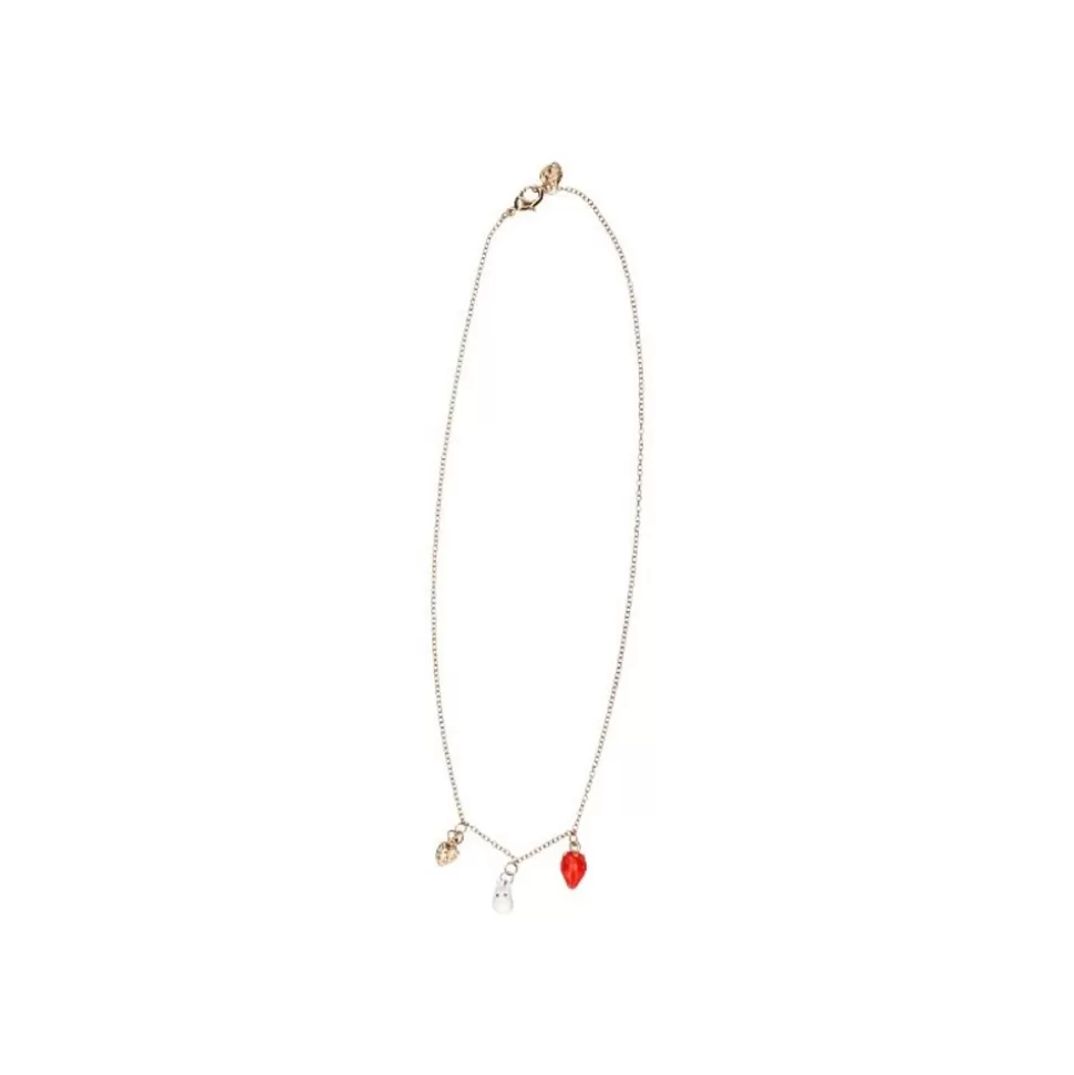Maison Ghibli Necklace Strawberry And White Totoro - My Neighbor Totoro- Jewellery