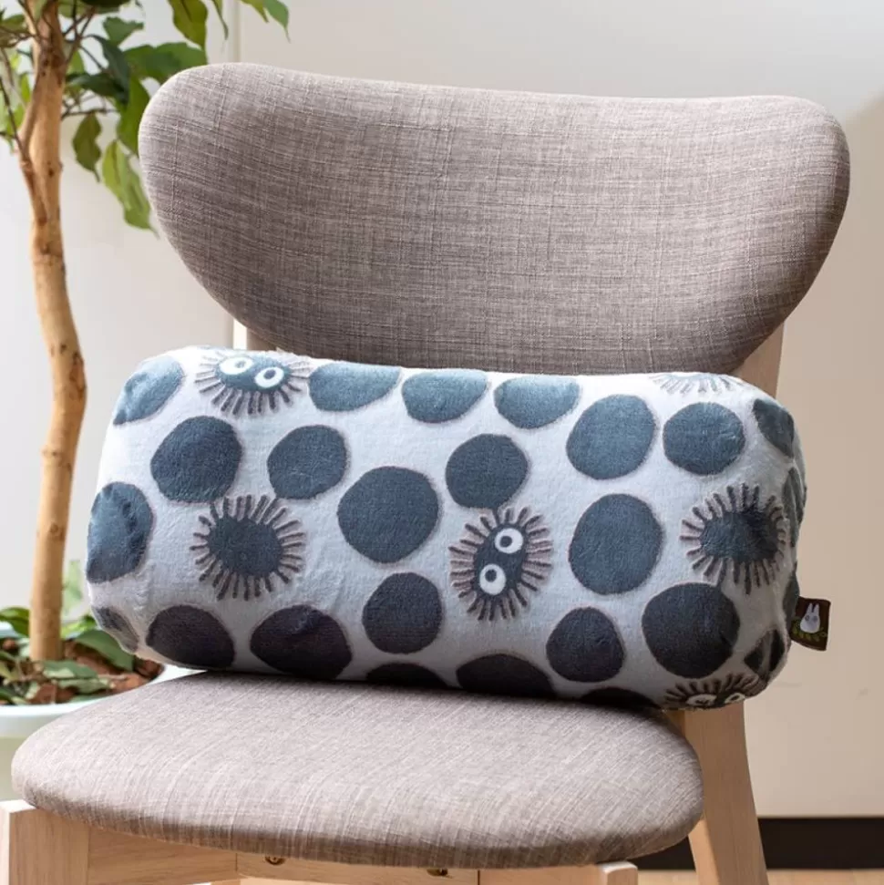 Maison Ghibli Opalised Block Cushion Soot Sprite Silhouette - My Neighbor Totoro- Furniture