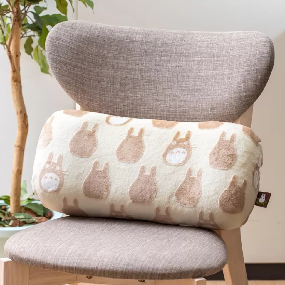 Maison Ghibli Opalised Block Cushion Totoro Silhouette - My Neighbor Totoro- Furniture