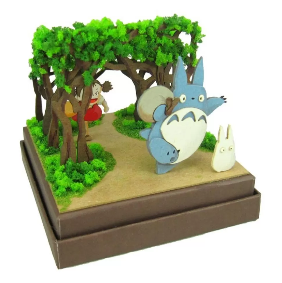 Maison Ghibli Paper Craft Mei & Totoro Secret Tunnel - My Neighbor Totoro- Arts And Crafts