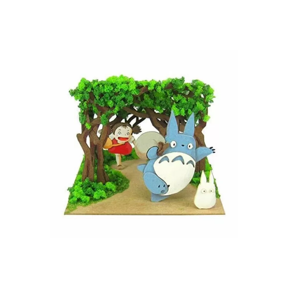 Maison Ghibli Paper Craft Mei & Totoro Secret Tunnel - My Neighbor Totoro- Arts And Crafts