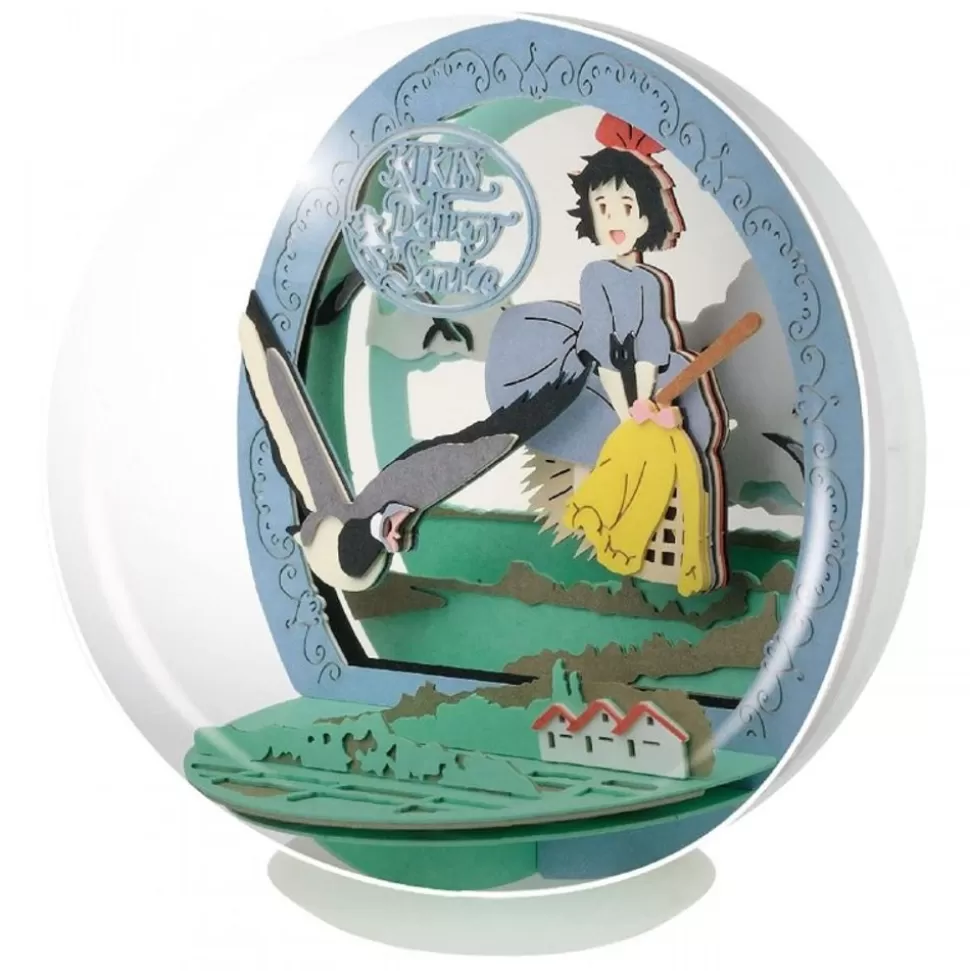 Maison Ghibli Paper Theater Ball Kiki On Her Broom -Kiki'S Delivery Service- Arts And Crafts