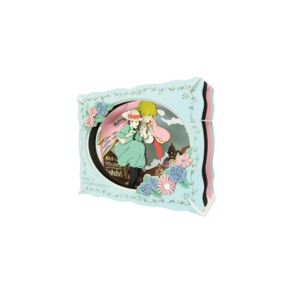 Maison Ghibli Paper Theater Hauru & Sophie In The Sky - Howl'S Moving Castle- Arts And Crafts