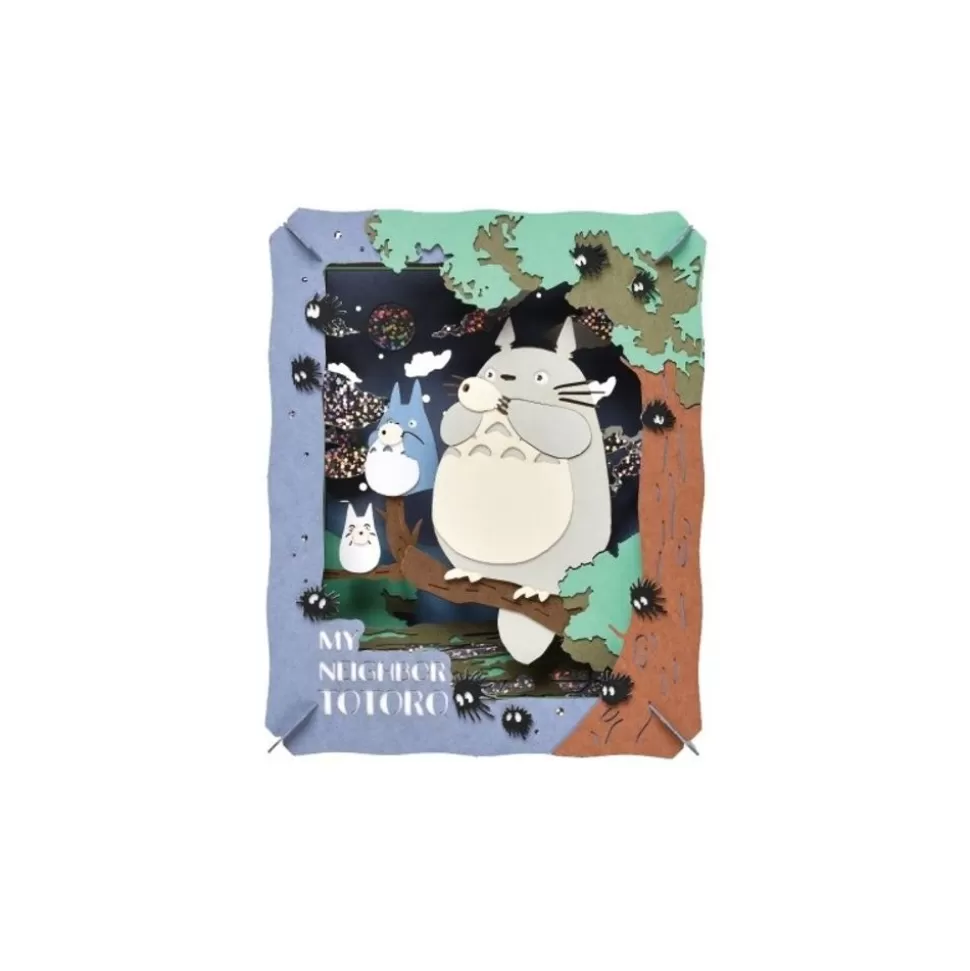 Maison Ghibli Paper Theater Totoro Blows The Ocarina - My Neighbour Totoro- Arts And Crafts