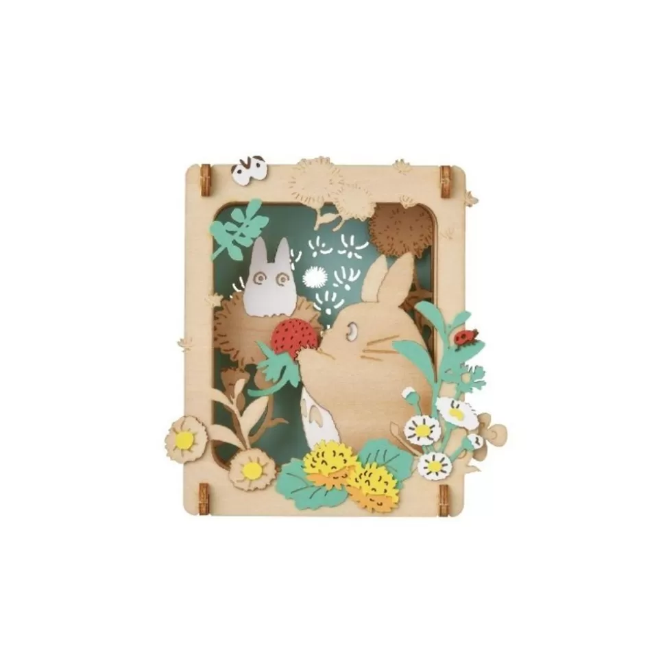 Maison Ghibli Paper Theater Wood Style Totoro Dondoko - My Neighbor Totoro- Arts And Crafts