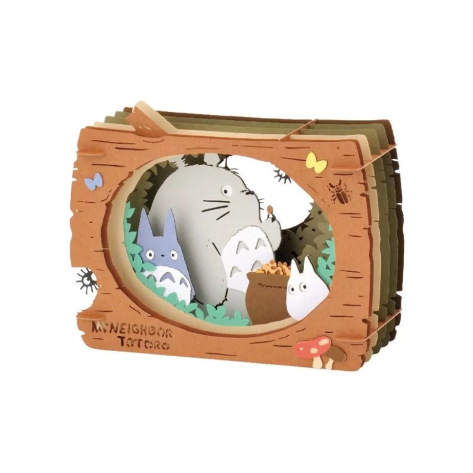 Maison Ghibli Paper Theatre Totoro Feast Secreat - My Neighboro Totoro- Arts And Crafts