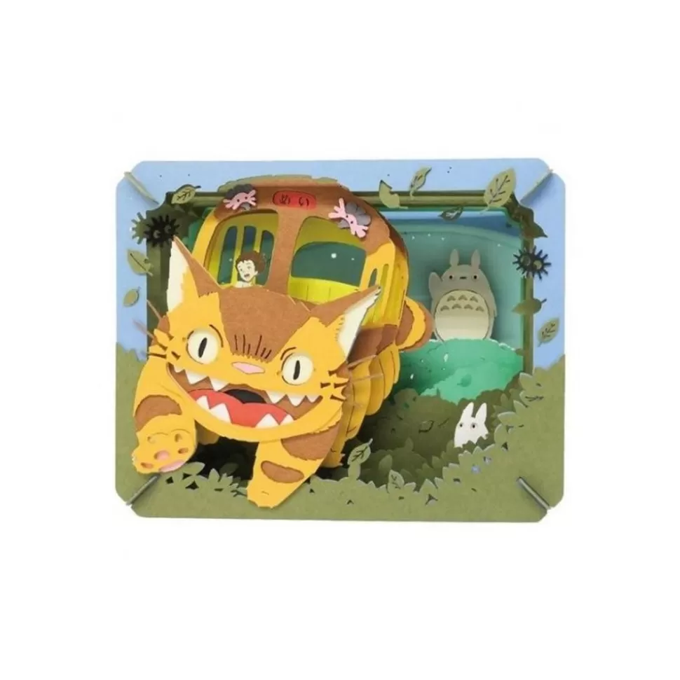Maison Ghibli Paper Theatre Totoro Meets Mei - My Neighbor Totoro- Arts And Crafts