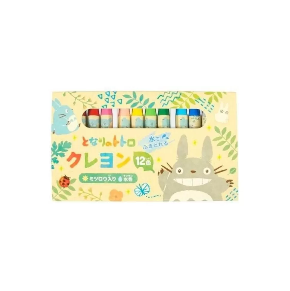 Maison Ghibli Pencil Totoro Colorful Leaves Pattern - My Neighbour Totoro- Writing