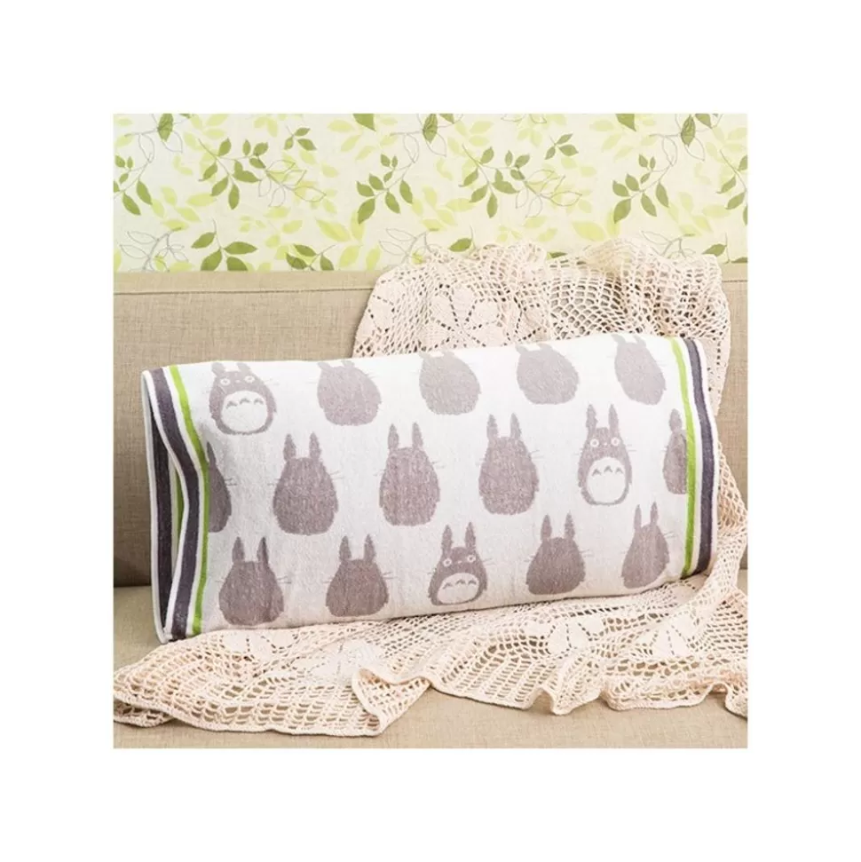 Maison Ghibli Pillow Cover Big Totoro'S Shilouette - My Neighbor Totoro- Household Linen
