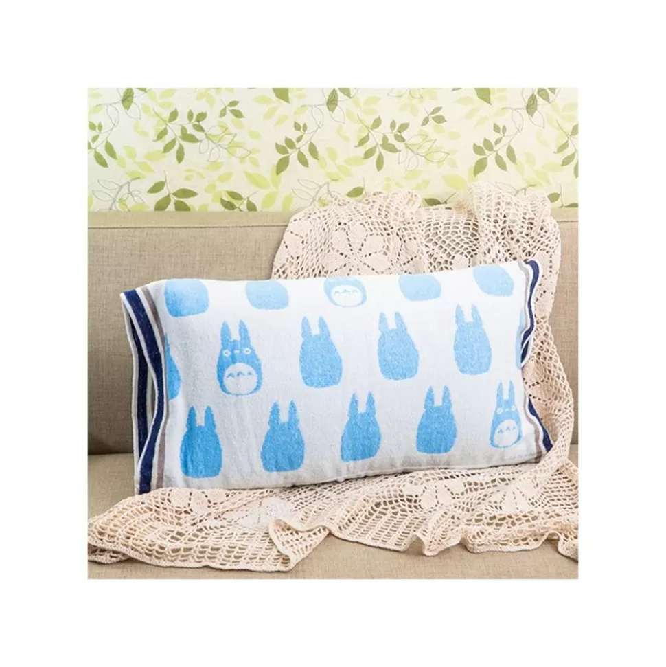 Maison Ghibli Pillow Cover Medium Totoro'S Shilouette - My Neighbor Totoro- Household Linen