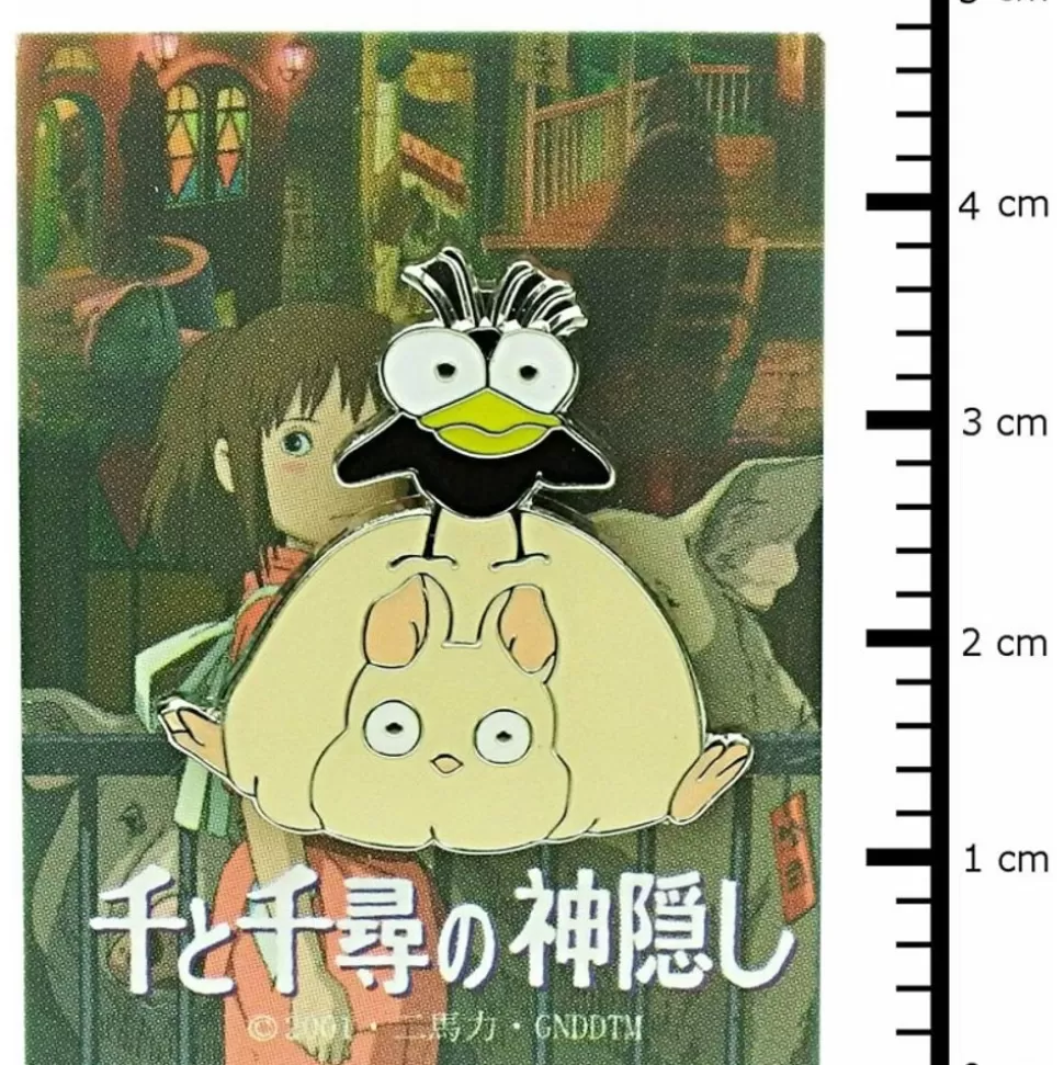 Maison Ghibli Pins Fly Bird And Boh Mouse - Spirited Away- Pins