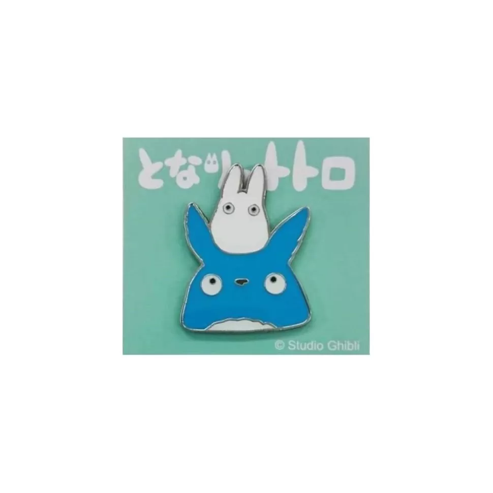 Maison Ghibli Pins Middle And Small Totoro Close-Up Image - My Neighbor Totoro- Pins