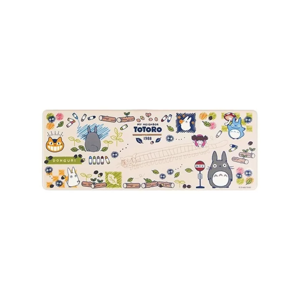 Maison Ghibli Plastic Long Play Mat Totoro, Drawing 45X120Cm(Beige)- My Neighbor To- Carpet