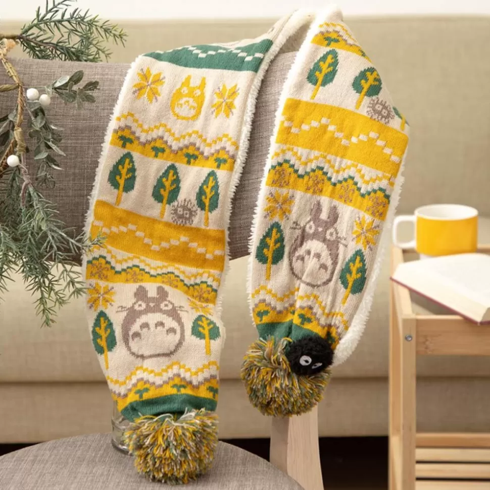 Maison Ghibli Pom Pom Scarf Totoro & Soot Sprites - My Neighbor Totoro- Outfits
