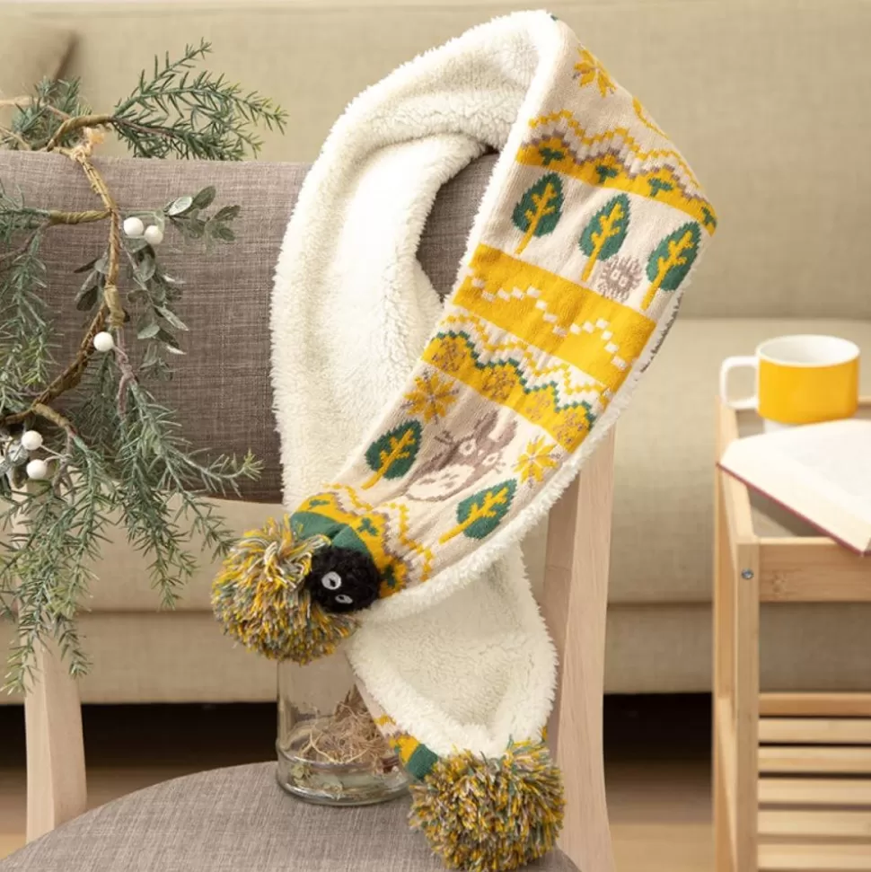 Maison Ghibli Pom Pom Scarf Totoro & Soot Sprites - My Neighbor Totoro- Outfits