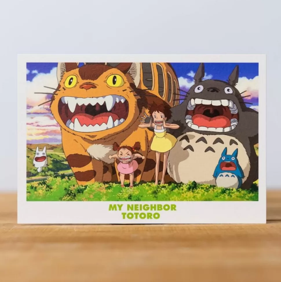 Maison Ghibli Postcard My Neighbor Totoro - My Neighbor Totoro- Postcards And Letter Papers