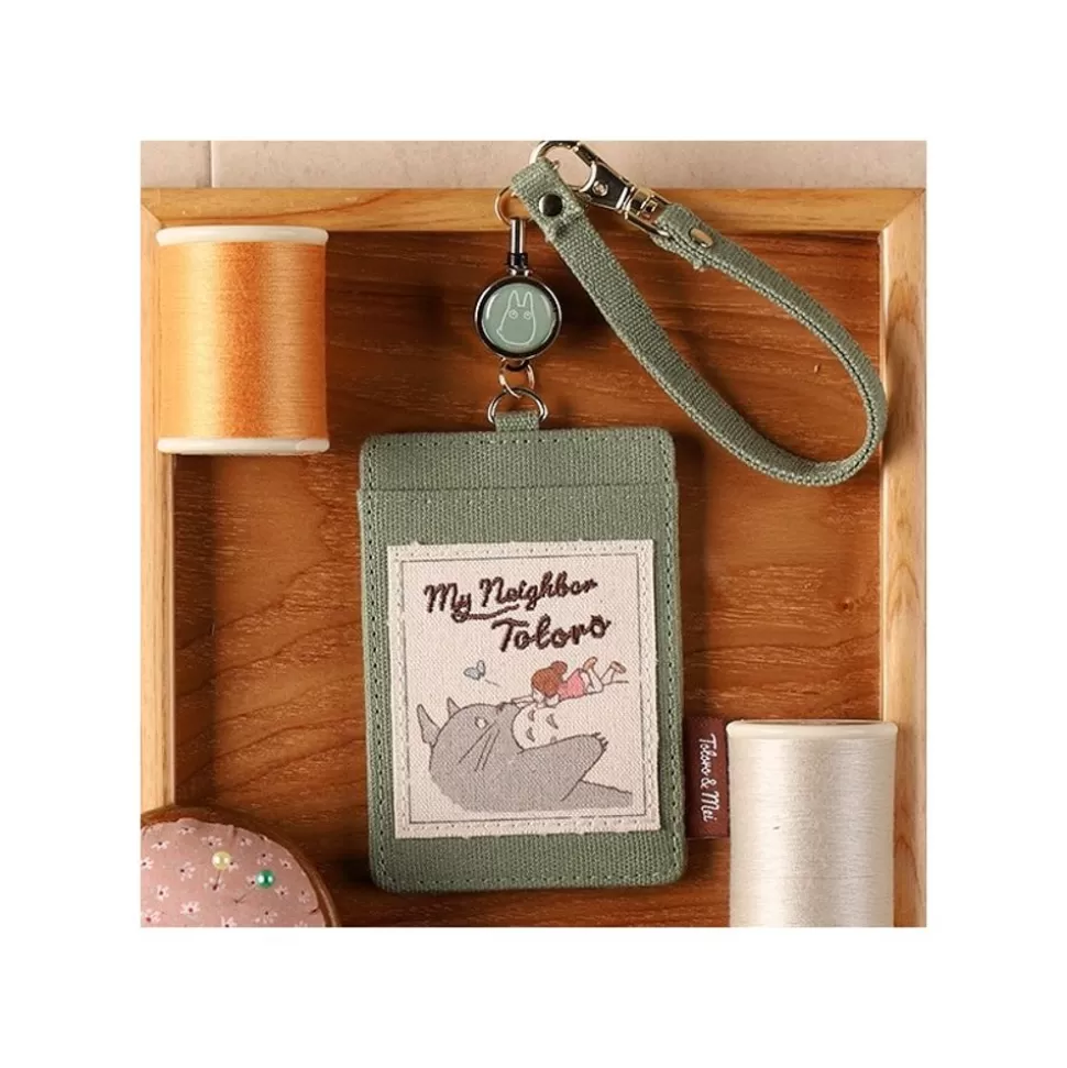 Maison Ghibli Pouch Card Holder Mei Taking A Nap - My Neighbor Totoro- Accessories