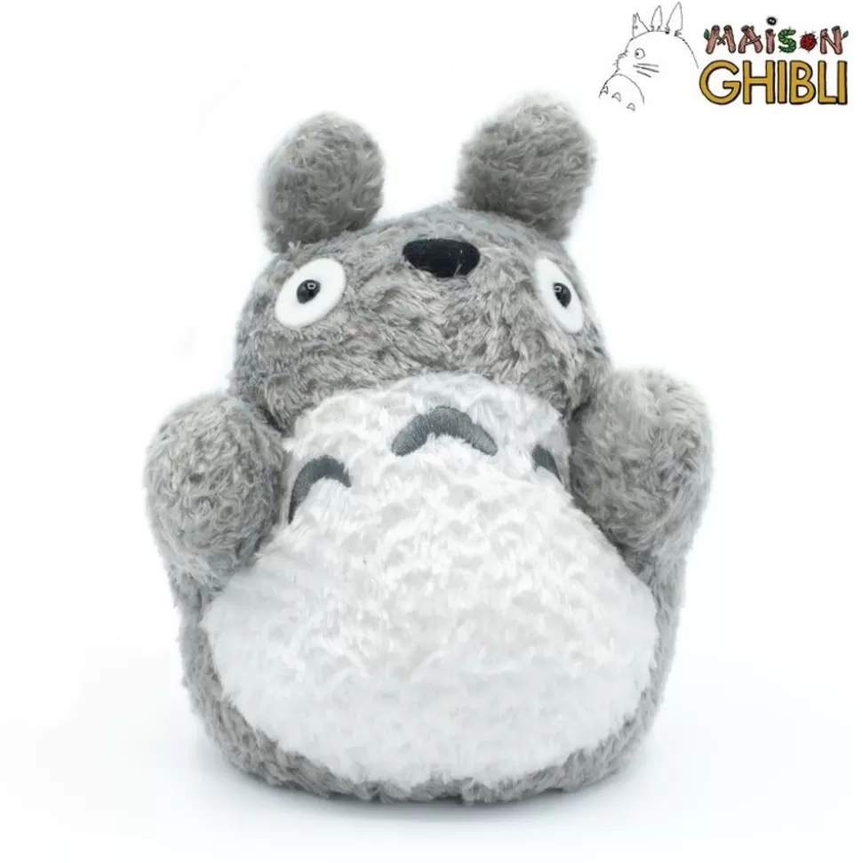 Maison Ghibli Puppet Plush Grey Totoro - My Neighbor Totoro- Fluffy Plush