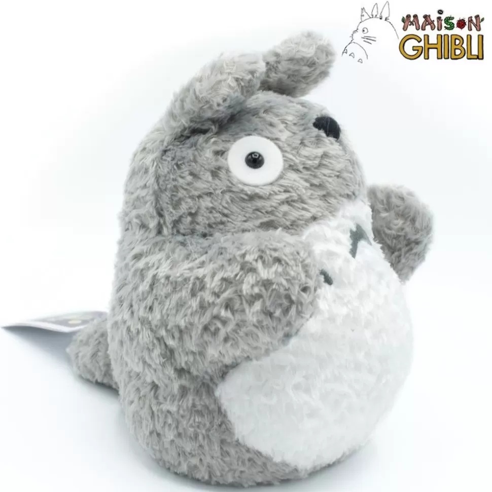 Maison Ghibli Puppet Plush Grey Totoro - My Neighbor Totoro- Fluffy Plush