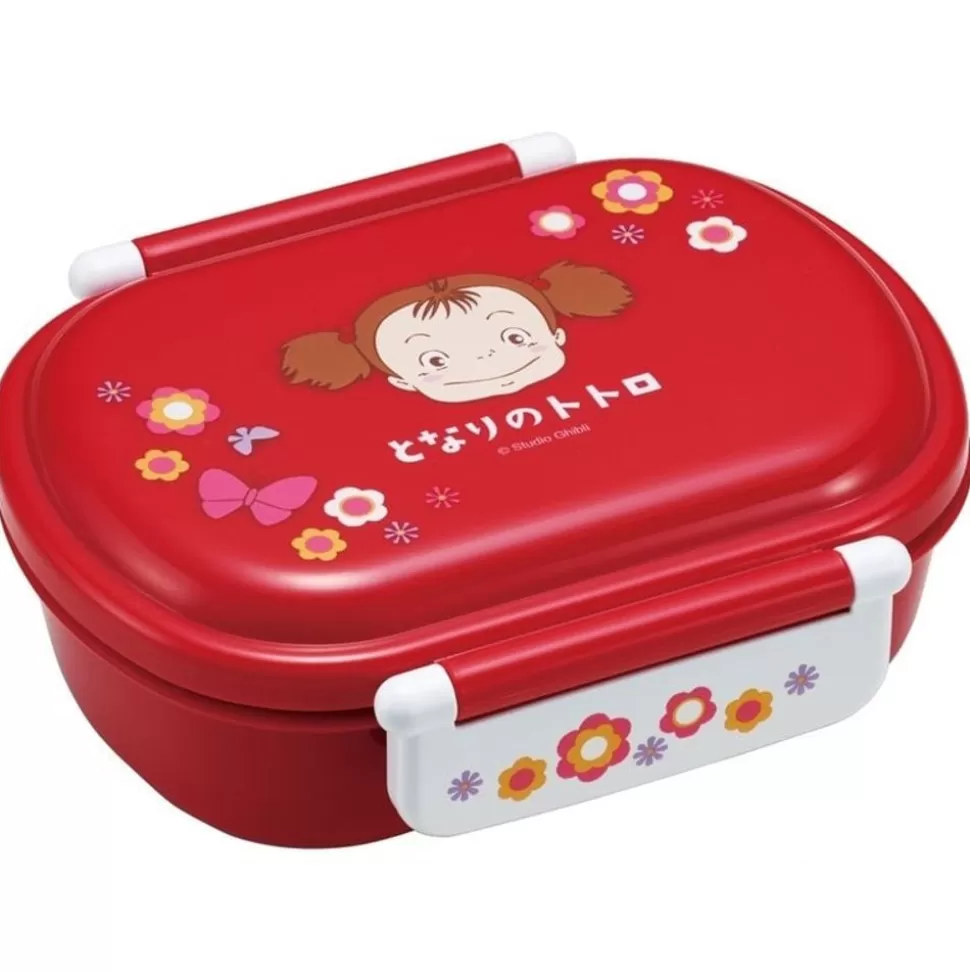 Maison Ghibli Red Lunch Box 2 Locks Mei - My Neighbor Totoro- Kitchenware