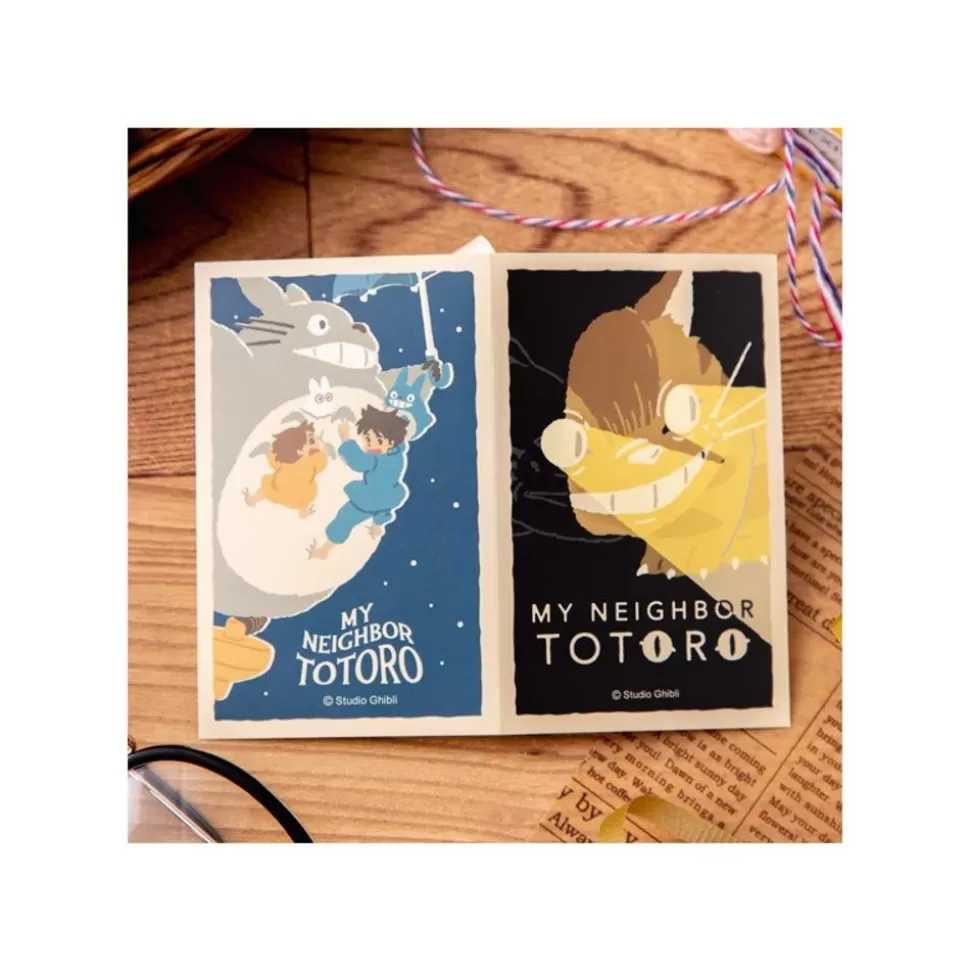 Maison Ghibli Retro Stickers Catbus & Flying Totoro - My Neighbor Totoro- Small Equipment