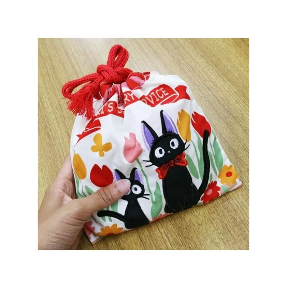 Maison Ghibli Satchel With Lanyard Jiji & Kitten 20 X 19 Cm - Kiki'S Delivery Servi- Bags