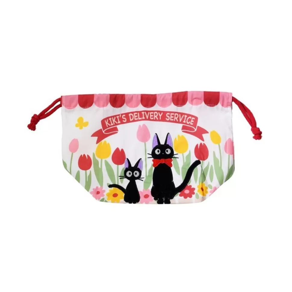Maison Ghibli Satchel With Ring Jiji & Kitten 17 X 26 Cm - Kiki'S Delivery Service- Bags