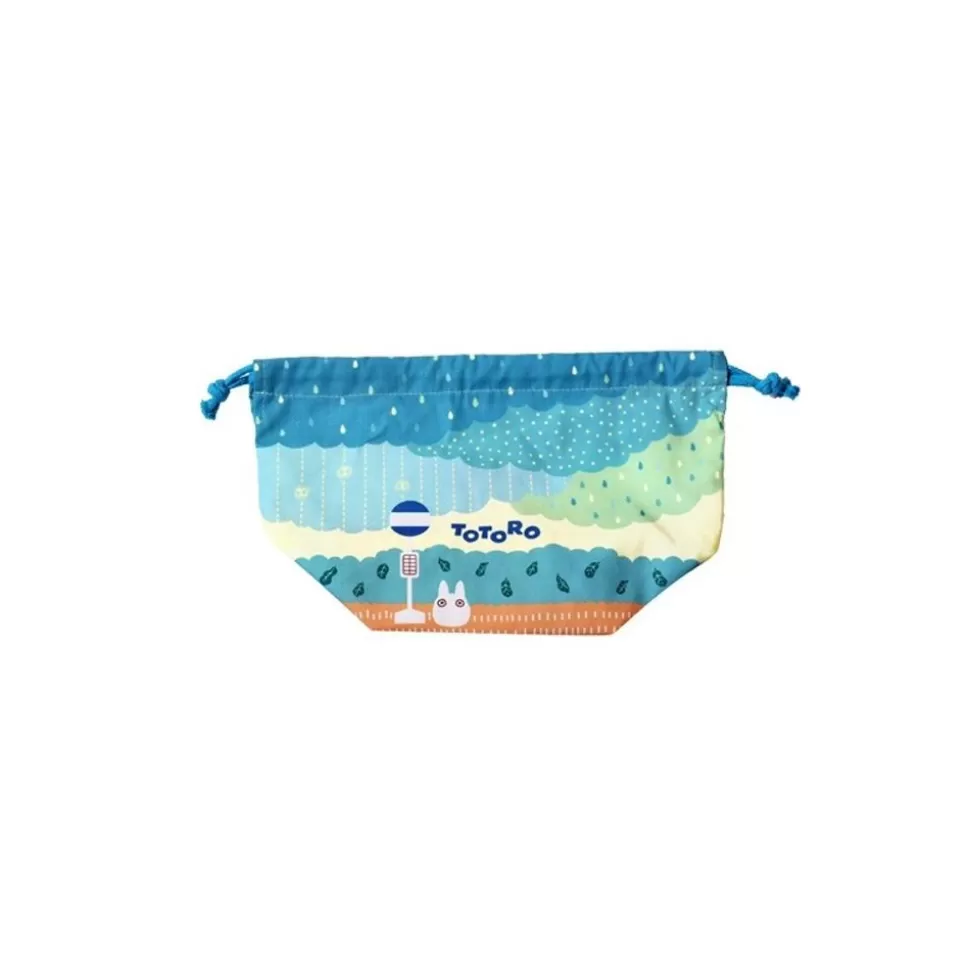 Maison Ghibli Satchel With Ring Totoro Under The Rain 17 X 26 Cm - My Neighbor Toto- Bags