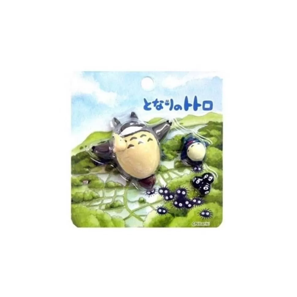 Maison Ghibli Set Magnet Totoro Ride On Wind - My Neighbor Totoro- Magnets