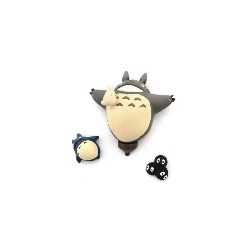 Maison Ghibli Set Magnet Totoro Ride On Wind - My Neighbor Totoro- Magnets