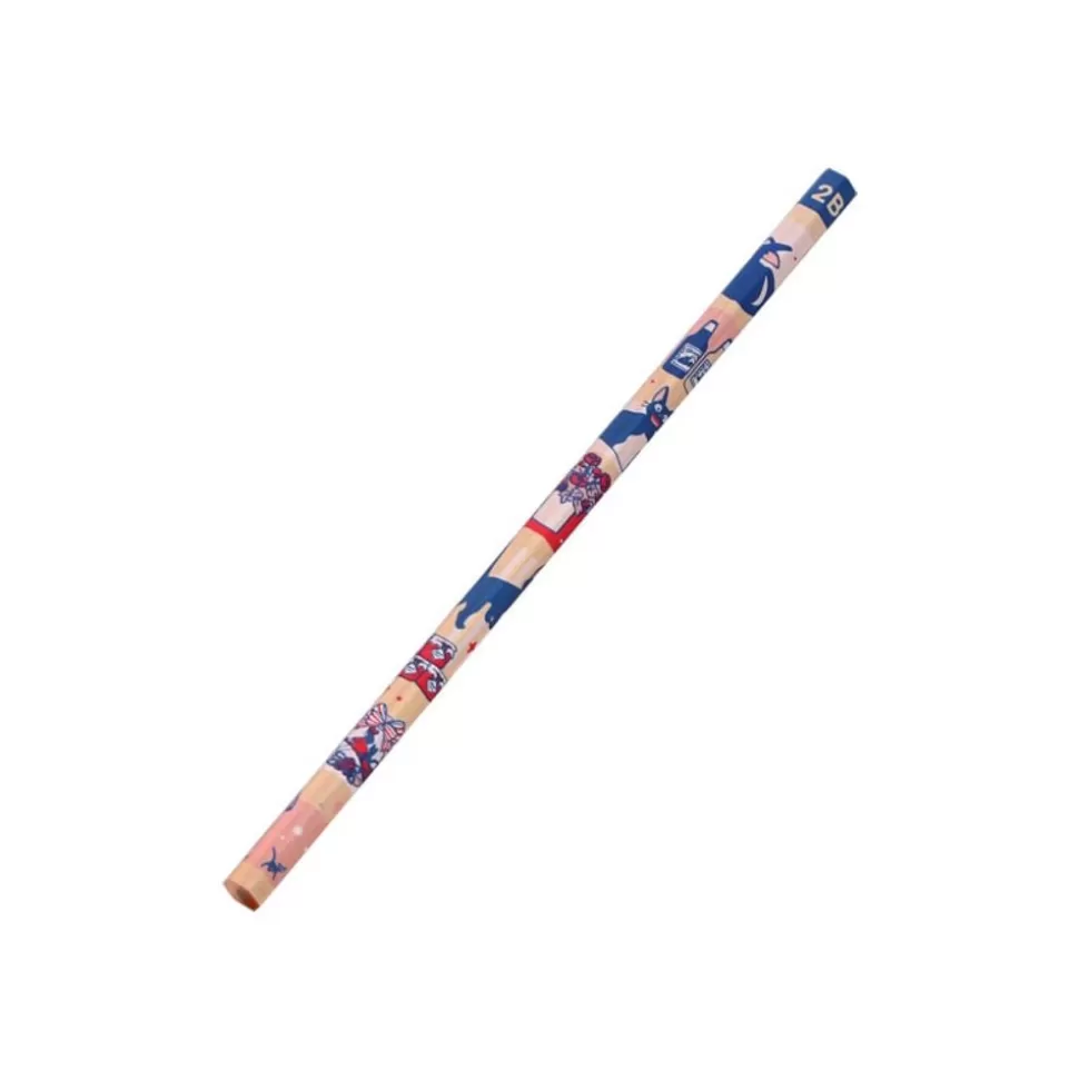 Maison Ghibli Set Of 12 2B Pencils Jiji & Kiki Shopping - Kiki'S Delivery Service- Writing