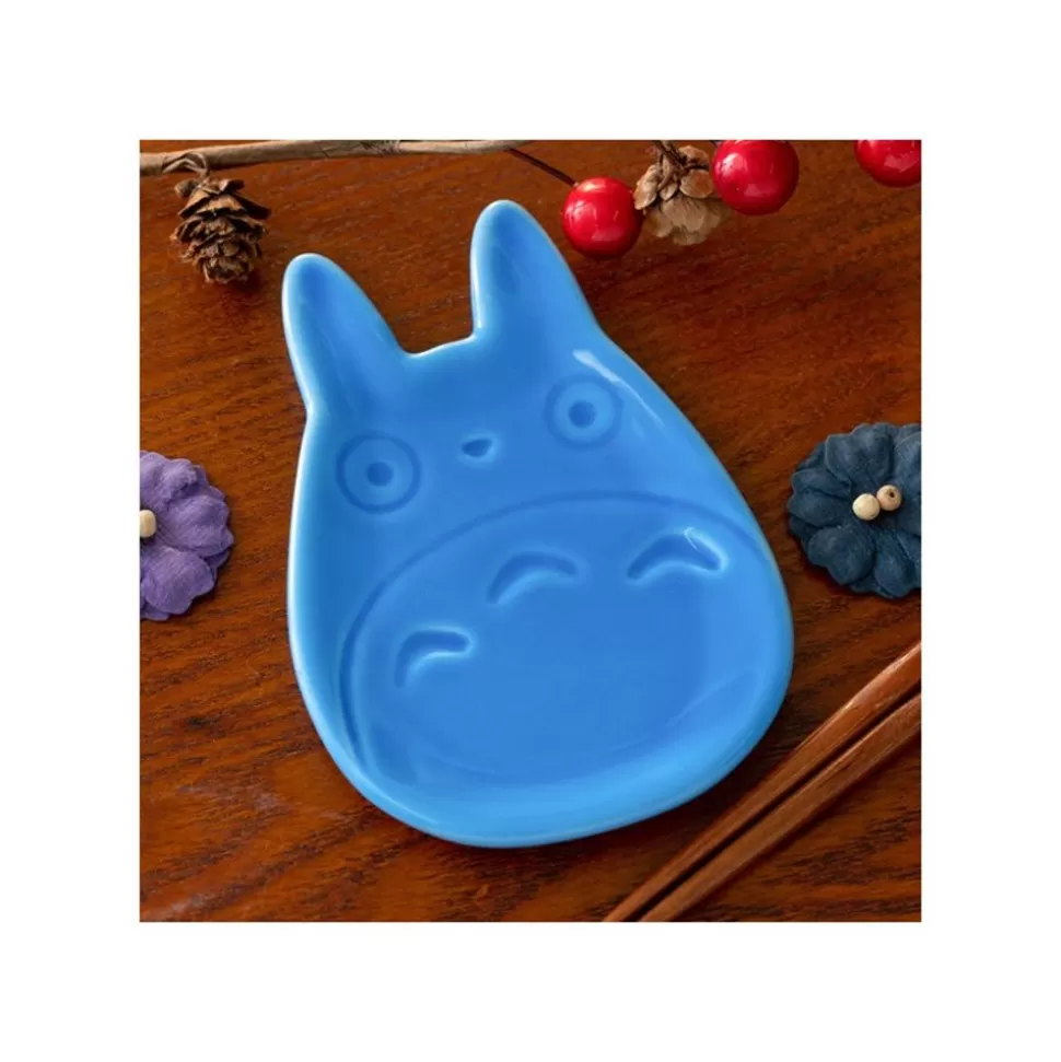 Maison Ghibli Small Dessert Plate Middle Totoro Shape - My Neighbor Totoro- Kitchenware