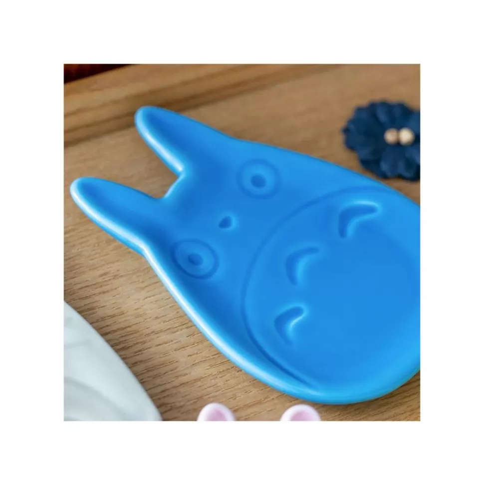 Maison Ghibli Small Dessert Plate Middle Totoro Shape - My Neighbor Totoro- Kitchenware