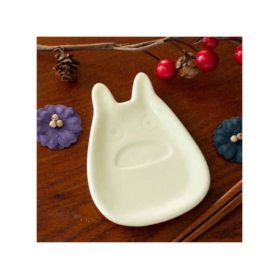 Maison Ghibli Small Dessert Plate Small Totoro Shape - My Neighbor Totoro- Kitchenware