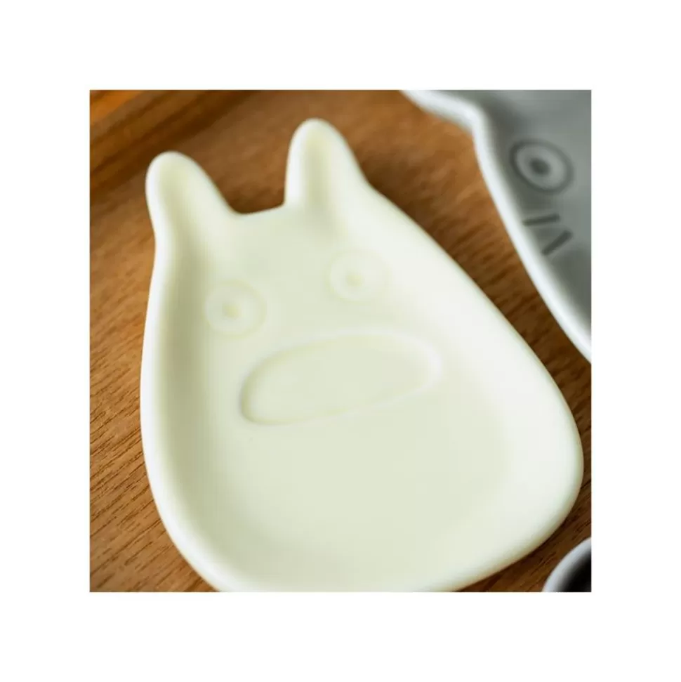 Maison Ghibli Small Dessert Plate Small Totoro Shape - My Neighbor Totoro- Kitchenware