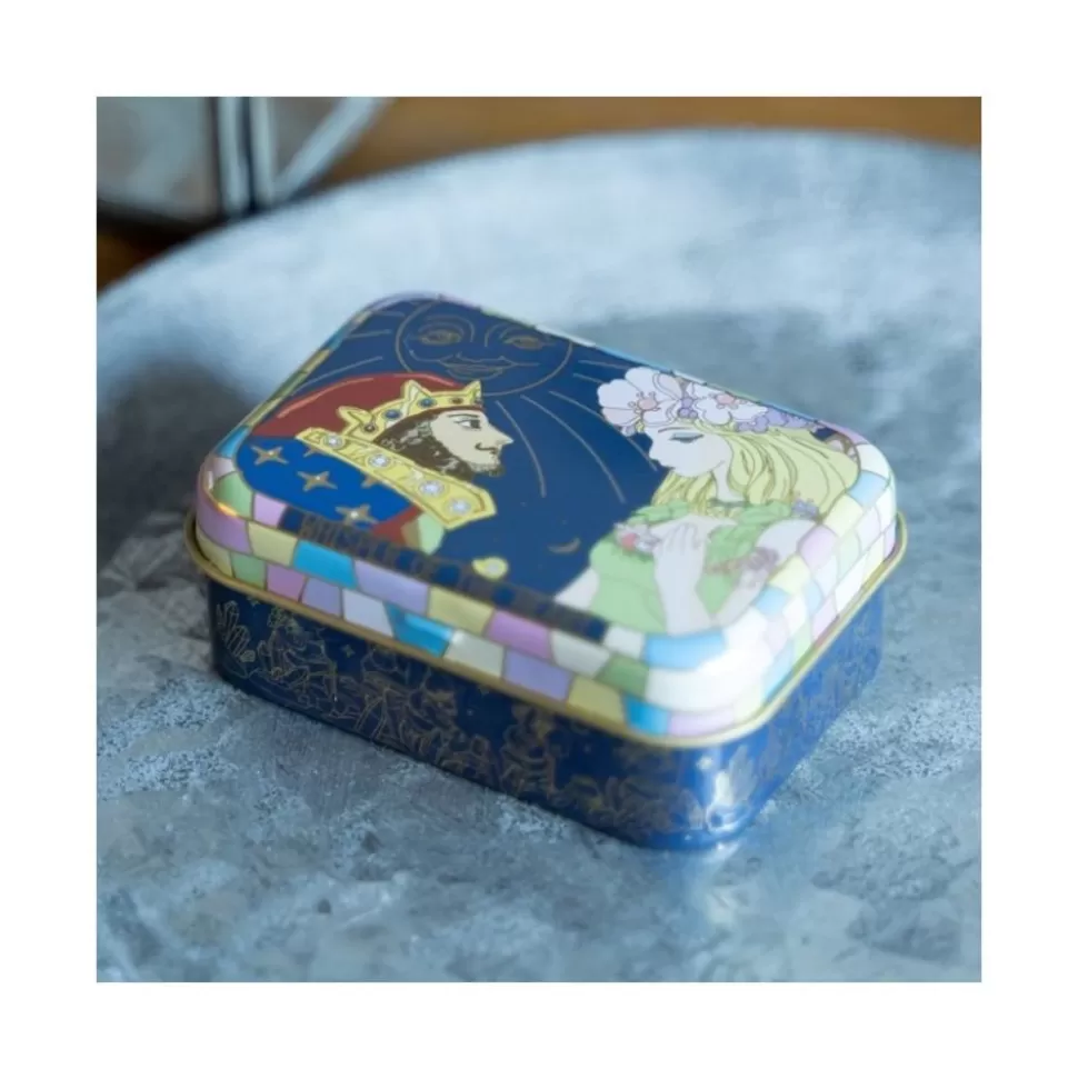 Maison Ghibli Small Metal Box King Of Dwarf & Princess - Whisper Of The Heart- Accessories