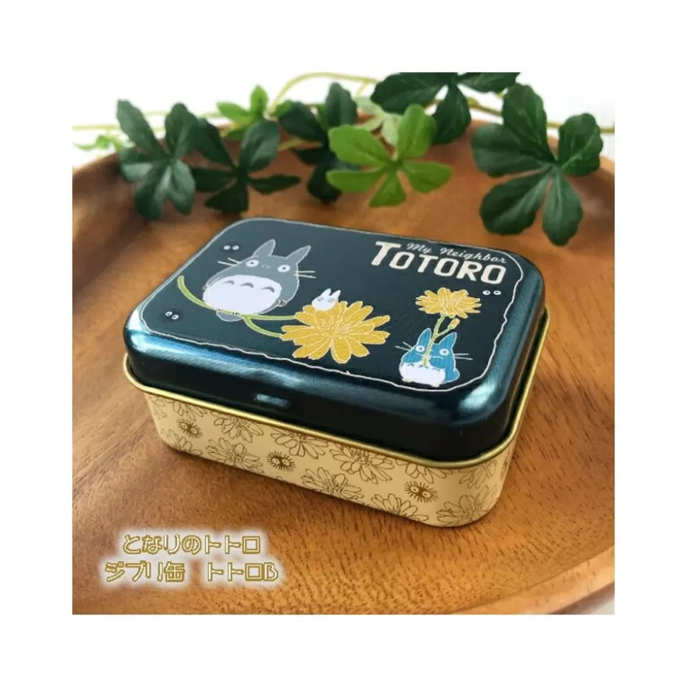Maison Ghibli Small Metal Box Totoro Flower - My Neighbor Totoro- Accessories