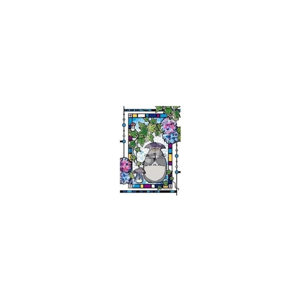 Maison Ghibli Stained Glass Puzzle 126P Totoro Umbrella - My Neighbor Totoro- Jigsaw Puzzle