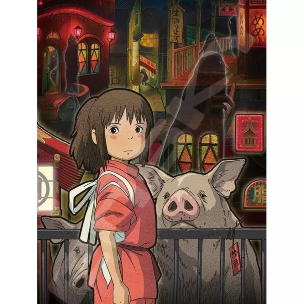 Maison Ghibli Stained Glass Puzzle 500P The Other Side Of The Tunnel - Spirited Awa- Jigsaw Puzzle