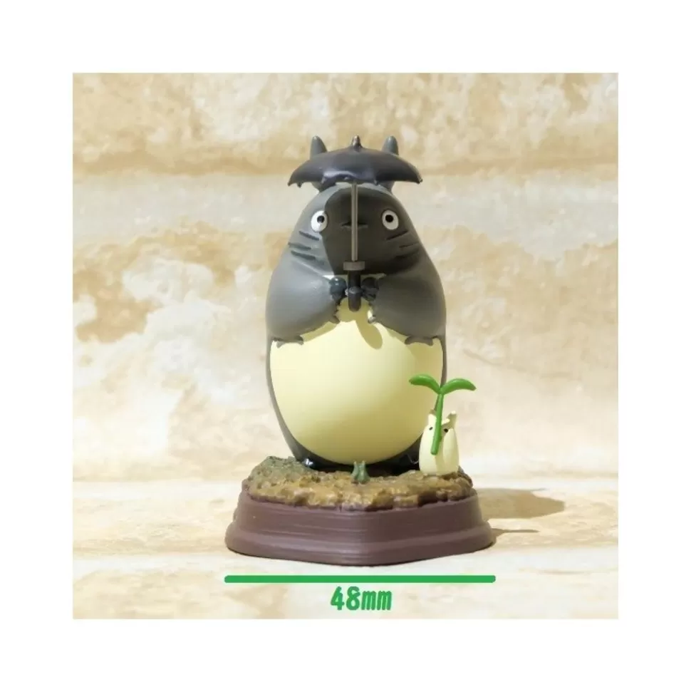 Maison Ghibli Statue Collection Stop Motion Totoro Grey Dondoko Pose 2 - My Neighbor Totoro- Statues
