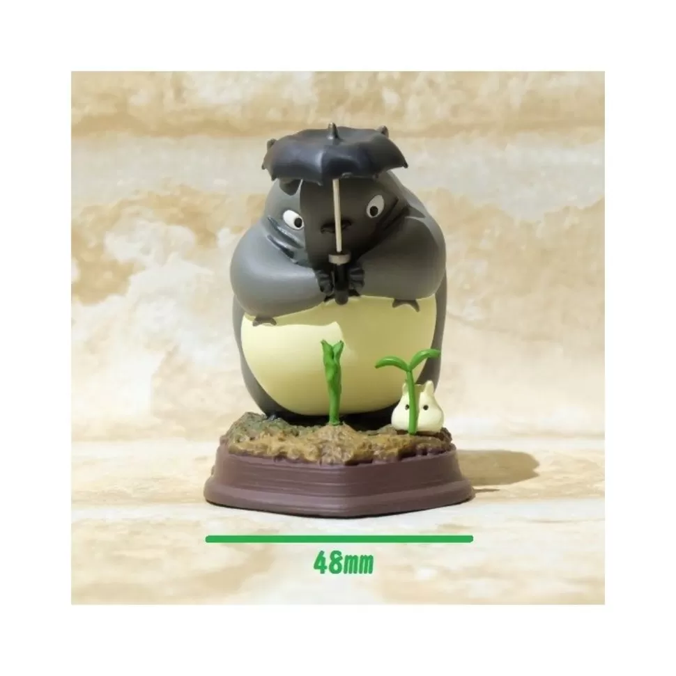 Maison Ghibli Statue Collection Stop Motion Totoro Grey Dondoko Pose 8 - My Neighbor Totoro- Statues