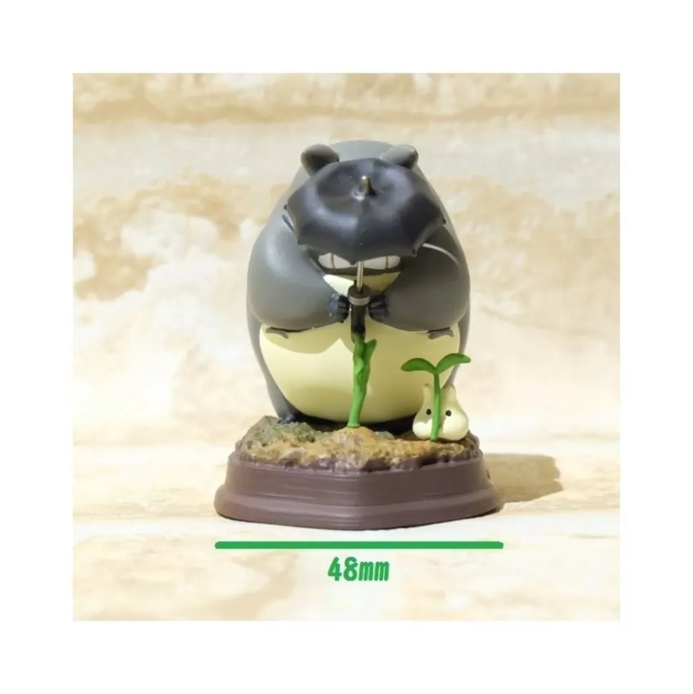 Maison Ghibli Statue Collection Stop Motion Totoro Grey Dondoko Pose 9 - My Neighbor Totoro- Statues