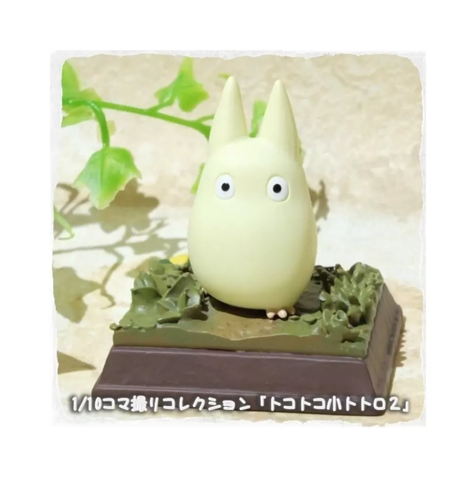 Maison Ghibli Statue Collection Stop Motion Totoro White Course Pose 2 - My Neighbor Totoro- Statues