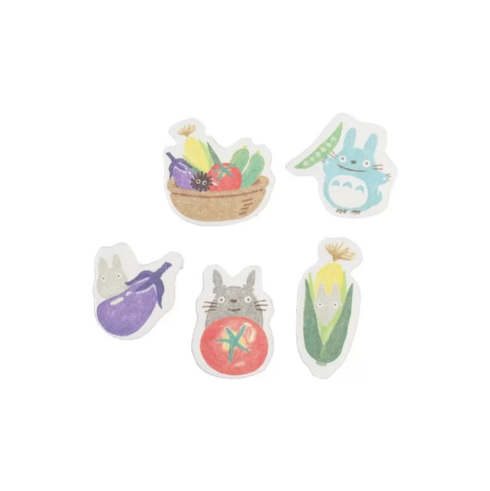 Maison Ghibli Sticker Set Break Time Vegetables - My Neighbor Totoro- Small Equipment