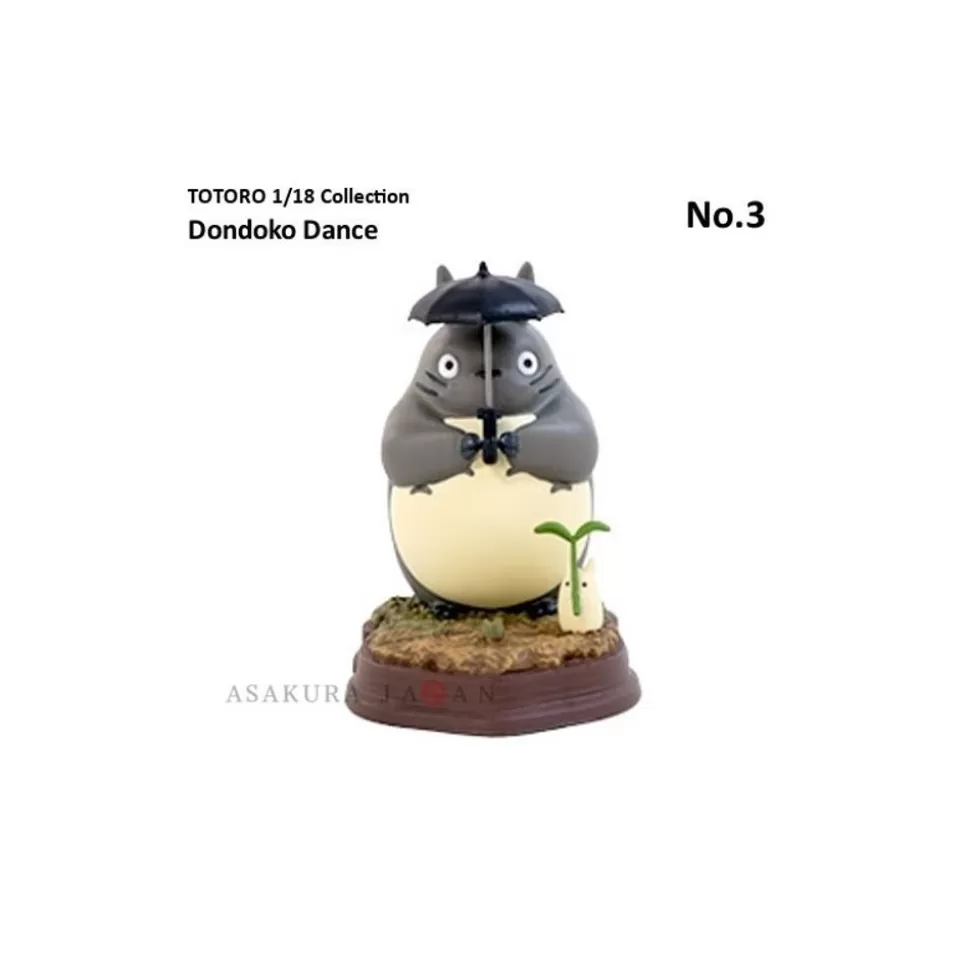 Maison Ghibli Stop Motion Collection Totoro, Dondoko Dance Pose 3 - My Neighbor To- Statues