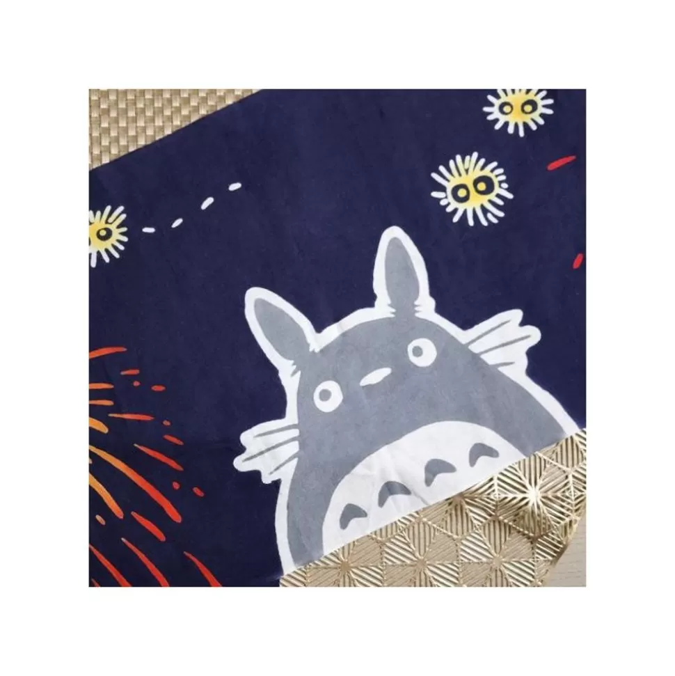 Maison Ghibli Tenugui Big Totoro Fireworks - My Neighbor Totoro- Household Linen