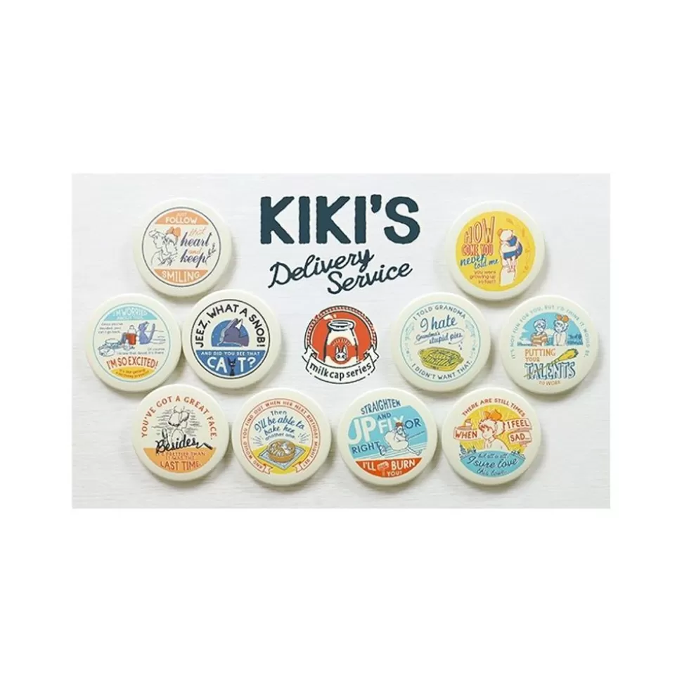 Maison Ghibli Vintage Badge Collection 10 Pcs - Kiki'S Delivery Service- Badges